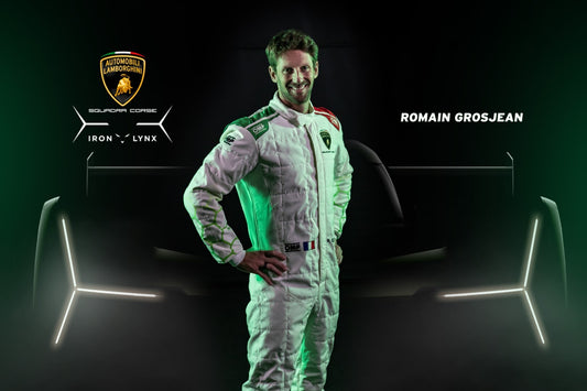 Lamborghini signs Grosjean as factory driver